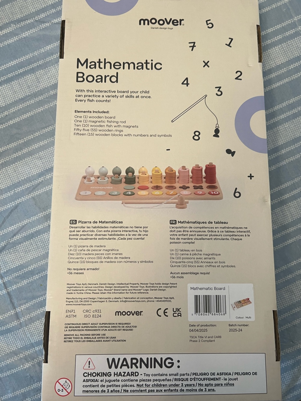 Math Mathematic Board Toy - Multicolor - Picture 2 of 7